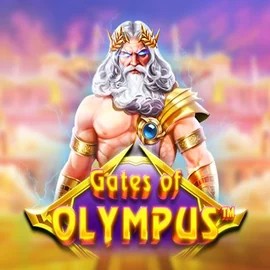 Gates of Olympus logo – Slots by Pragmatic Play at Gigaspinz Casino